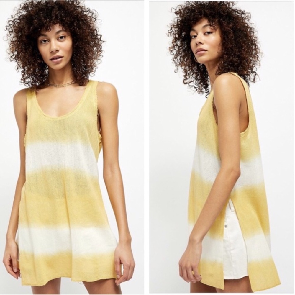 Free People Joni Tunic Tank Top NWT